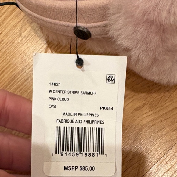 UGG Blush Furry Earmuffs - Picture 2 of 5